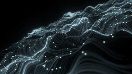 abstract waves innovation light photonics