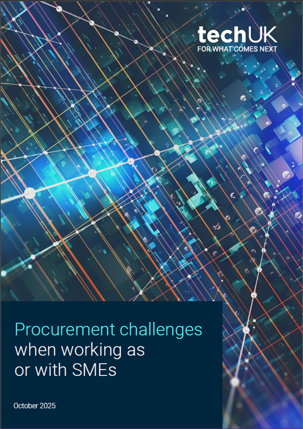 techUK Report Procurement challenges when working as or with SMEs October 2025.png